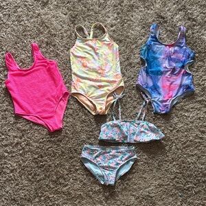 Kids size 6/6x Swimsuit lot